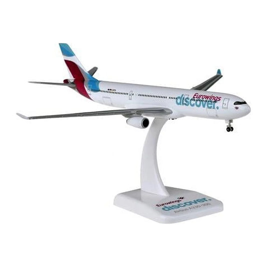 1 by 400 Scale Scale Eurowings A330-300 Discover REG No.D-AFYQ Model Plane